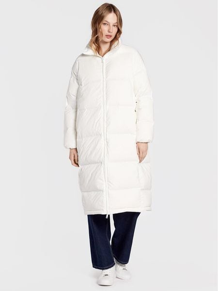 Calvin Klein Kurtka puchowa Seamless Lofty K20K204691 Écru Regular Fit. Kurtki Calvin Klein, l, bez wzorów, z puchu, bez kaptura. Za 1,089.99 zł.