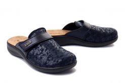 INBLU PB-22 004 granatowy, kapcie damskie. Niebieskie kapcie Inblu, bez wzorów. Za 76.93 zł.