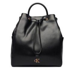 Plecak Calvin Klein. Czarne plecaki Calvin Klein, bez wzorów, bez dodatków. Za 649.99 zł.