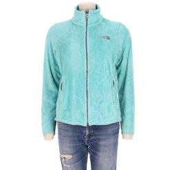 Damska kurtka polarowa Osito TNF. Niebieskie kurtki The North Face, l, bez wzorów, z materiału, casualowe, bez kaptura. Za 212.96 zł.