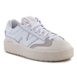 Buty New Balance W CT302OB białe. Białe buty treningowe bez wzorów, z gumy, bez zapięcia. Za 834.10 zł.