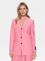 Hugo Marynarka Aita 50504507 Różowy Regular Fit. Czerwone marynarki i żakiety Hugo, bez wzorów, z syntetyku, bez ramiączek. Za 759.99 zł.