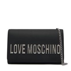 Torebka LOVE MOSCHINO. Czarne kopertówki Love Moschino, bez wzorów, wizytowe, bez dodatków. Za 699.99 zł.
