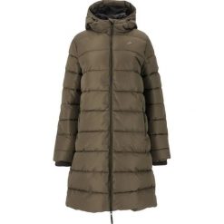 Damska długa kurtka Whistler Amaret. Czarne kurtki WHISTLER, na zimę, bez wzorów, z materiału, eleganckie, bez kaptura. Za 365.00 zł.