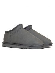 ISLAND BOOT Botki "Floella" w kolorze antracytowym rozmiar: 37. Czarne botki Island Boot, bez wzorów, bez obcasa, bez zapięcia. Za 125.25 zł.