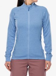 Bluza damska bez kaptura Rab Nexus Jacket. Niebieskie bluzy RAB, l, bez wzorów, z materiału, bez ramiączek, bez kaptura. Za 390.49 zł.