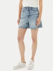 Lee Szorty jeansowe Stella 112363786 Niebieski Wide Leg. Niebieskie szorty Lee, bez wzorów, z bawełny. Za 169.99 zł.