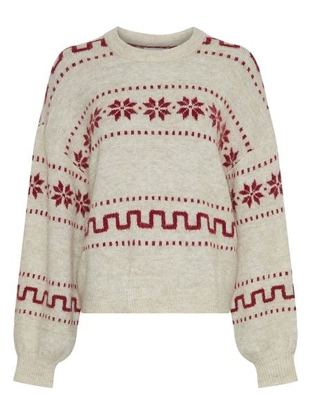 MOSS COPENHAGEN Sweter w kolorze beżowym rozmiar: XS/S. Brązowe swetry Moss Copenhagen, s, bez wzorów, bez ramiączek. Za 183.59 zł.