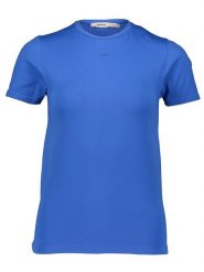Pangaia Koszulka sportowa w kolorze niebieskim rozmiar: M. Niebieskie t-shirty sportowe Pangaia, m, bez wzorów, z elastanu, bez ramiączek, outdoorowe. Za 136.45 zł.