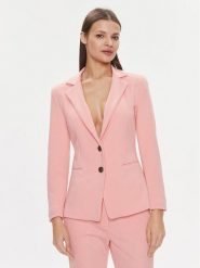 Marella Marynarka Lia 2413911024 Różowy Regular Fit. Czerwone marynarki i żakiety Marella, bez wzorów, z syntetyku, bez ramiączek. Za 579.99 zł.