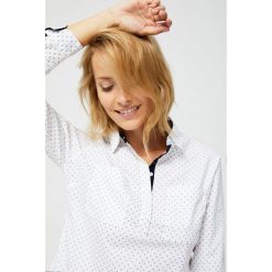 Koszula z nadrukiem. Koszule MOODO, s, bez wzorów, bez kołnierzyka, bez ramiączek. Za 39.99 zł.
