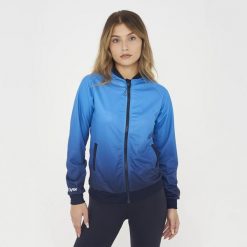 Kurtka do biegania damska BLAS niebieska. Niebieskie kurtki do biegania ELPLAYER, xs, bez wzorów, z materiału, bez kaptura, do biegania. Za 80.00 zł.