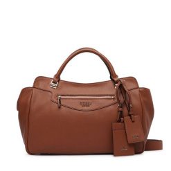 Torebka Guess. Brązowe torebki klasyczne Guess, z aplikacjami, bez dodatków. Za 674.99 zł.