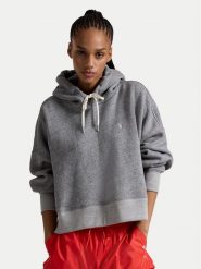 Polo Ralph Lauren Bluza 211910189001 Szary Oversize. Szare bluzy Polo Ralph Lauren, l, bez wzorów, z bawełny, bez ramiączek, bez kaptura. Za 459.99 zł.