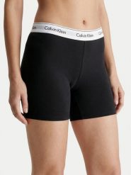 Calvin Klein Underwear Bokserki LV00QF8528 Czarny. Czarne bokserki damskie Calvin Klein Underwear, bez wzorów, z bawełny. Za 129.99 zł.
