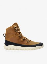 Buty damskie Vivobarefoot Tracker Leather AT. Brązowe buty trekkingowe VIVOBAREFOOT, bez wzorów, bez zapięcia, trekkingowe. Za 746.89 zł.