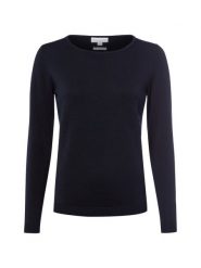 Brookshire Sweter z dzianiny DAmen Kobiety drobna dzianina niebieski jednolity, XXXL. Niebieskie swetry brookshire, na jesień, bez wzorów, z bawełny, bez ramiączek. Za 199.95 zł.