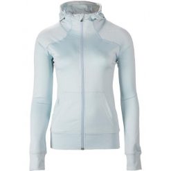 Damska bluza dresowa Gorilla Wear Vici. Niebieskie bluzy GORILLA WEAR, l, bez wzorów, z dresówki, bez ramiączek, bez kaptura. Za 248.50 zł.