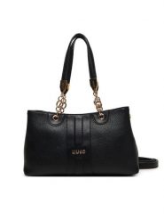 Liu Jo Torebka AA6103 E1109 Czarny. Czarne torebki klasyczne Liu Jo, bez wzorów, ze skóry, bez dodatków. Za 639.99 zł.