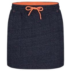 Damska spódnica pętelkowa Edena Blue. Niebieskie spódnice LOOP, bez wzorów, sportowe, sportowe. Za 160.99 zł.