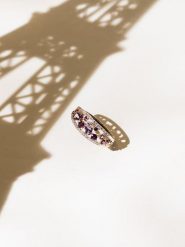 DIAMOND & CO Złoty pierścionek z diamentami rozmiar: 62. Różowe pierścionki Diamond & Co, z diamentem, złote. Za 1,261.99 zł.