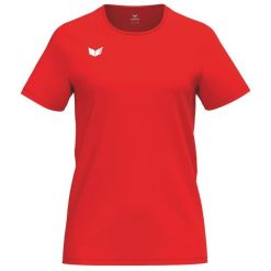 Koszulka damska Erima Intro. Czerwone t-shirty sportowe 575 FACTORY, m, bez wzorów, z materiału, bez ramiączek. Za 118.00 zł.