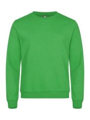Clique Basic Roundneck bluza unisex klasyczna – apple green. Zielone bluzy bez kaptura CLIQUE, xl, bez wzorów, z bawełny, bez kaptura. Za 158.26 zł.