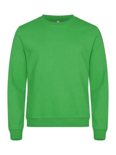 Clique Basic Roundneck bluza unisex klasyczna – apple green. Zielone bluzy bez kaptura CLIQUE, xl, bez wzorów, z bawełny, bez kaptura. Za 158.26 zł.