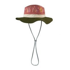 Kapelusz Buff Explore Booney Hat National Geographic. Żółte kapelusze Buff, bez wzorów, z materiału, retro. Za 119.99 zł.