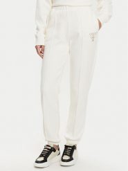Guess Bluza V5RQ12 KC3D2 Écru Regular Fit. Bluzy Guess, s, z aplikacjami, z bawełny, bez kaptura. Za 199.99 zł.