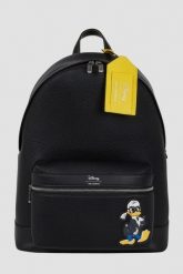 KARL LAGERFELD Czarny damski plecak skórzany KLxDisney. Czarne plecaki KARL LAGERFELD, bez wzorów, ze skóry ekologicznej, bez dodatków. W wyprzedaży za 1,219.99 zł.