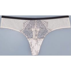 Koronkowe stringi - Różowy. Stringi marki Reserved. Za 24.99 zł.