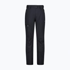 Spodnie narciarskie damskie CMP 34W3946. Niebieskie spodnie narciarskie CMP, bez wzorów, narciarskie. Za 439.99 zł.
