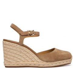 Espadryle MICHAEL Michael Kors. Brązowe espadryle MICHAEL Michael Kors, bez wzorów, bez obcasa. Za 619.99 zł.