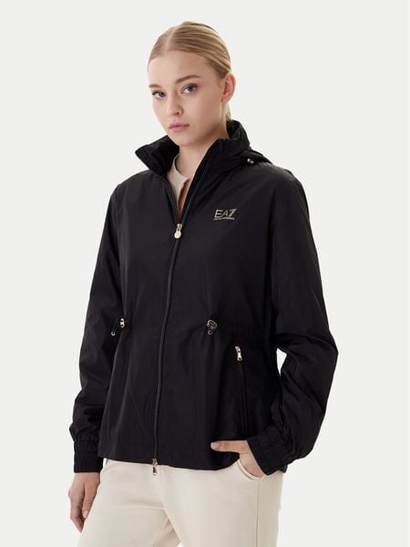 EA7 Emporio Armani Kurtka przejściowa 7W000471 AF12454 UC001 Czarny Regular Fit. Czarne kurtki EA7 Emporio Armani, xs, bez wzorów, z syntetyku, bez kaptura. Za 849.99 zł.