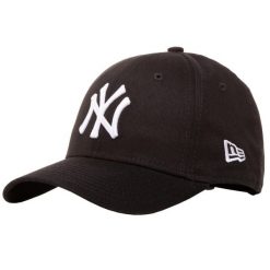 Czapka z daszkiem New Era MLB New York Yankees. Czarne czapki z daszkiem New Era, bez wzorów, sportowe. Za 89.99 zł.