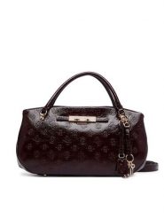 Guess Torebka Carmella HWPT22 25050 Bordowy. Czerwone torebki klasyczne Guess, z aplikacjami, ze skóry, bez dodatków. Za 584.99 zł.