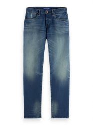 Scotch & Soda Dżinsy - Regular fit - w kolorze niebieskim rozmiar: W30/L34. Niebieskie jeansy Scotch & Soda, l, z aplikacjami, klasyczne. Za 207.39 zł.