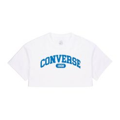 Top damski Converse Sporty Cropped. Czarne topy sportowe Converse, m, bez wzorów. Za 159.99 zł.