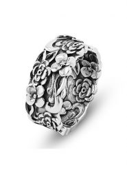 Nomad Srebrny pierścionek rozmiar: 60. Szare pierścionki Nomad, srebrne. Za 173.99 zł.