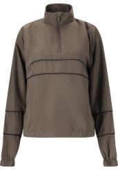 Kurtka półzipowa damska Athlecia Arilay. Szare kurtki Athlecia, s, bez wzorów, z materiału, eleganckie, bez kaptura. Za 180.00 zł.