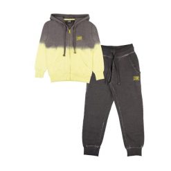 Bluza z bawełna z kaptur na co dzień na siłownię. Żółte bluzy z kapturem LEONE 1947 APPAREL, bez wzorów, z bawełny, bez kaptura, na fitness i siłownię. W wyprzedaży za 157.88 zł.