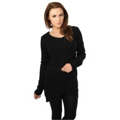 Bluza damska Urban Classic long. Czarne bluzy Urban Classics, bez wzorów, bez ramiączek, bez kaptura. Za 183.50 zł.