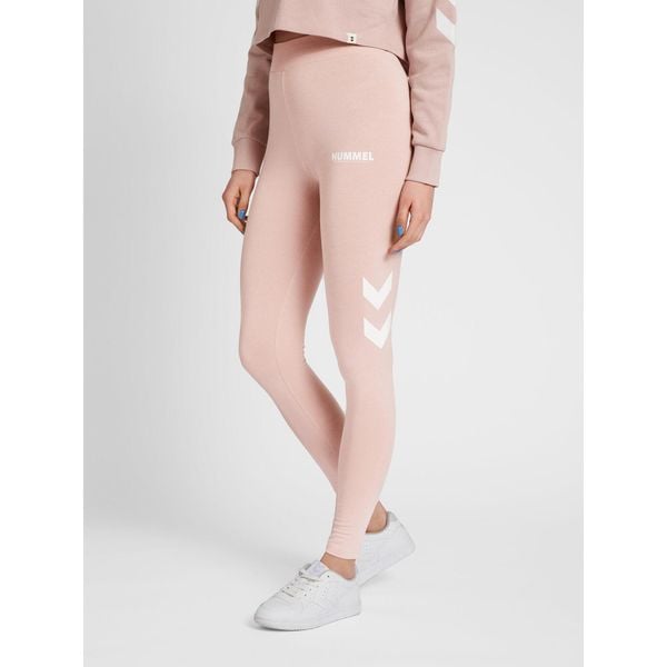 Damskie wysokie legginsy Hummel Legacy. Białe legginsy Hummel, bez wzorów, sportowe. Za 119.50 zł.