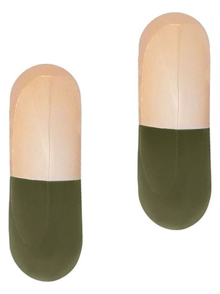 TATUUM Kolczyki-półkreole "Orinn" rozmiar: onesize. Brązowe kolczyki Tatuum, z mosiądzu. Za 26.99 zł.