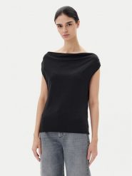 JDY Bluzka Ester 15351679 Czarny Regular Fit. Czarne bluzki JDY, m, bez wzorów, z syntetyku, bez kołnierzyka, bez ramiączek. Za 69.99 zł.