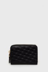 Lauren Ralph Lauren portfel skórzany kolor czarny. Czarne portfele Lauren Ralph Lauren, bez wzorów. W wyprzedaży za 339.99 zł.