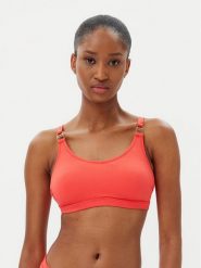 Selmark Góra od bikini BL477 Koralowy. Pomarańczowe bikini Selmark, bez wzorów, z syntetyku. Za 219.99 zł.
