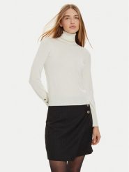 Liu Jo Golf WF4008 MS49I Écru Regular Fit. Swetry Liu Jo, m, bez wzorów, z wiskozy, bez ramiączek. Za 279.99 zł.