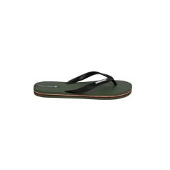 Japonki plażowe Gorilla Wear Kokomo Flip-Flops. Zielone japonki GORILLA WEAR, bez wzorów, prążkowane, klasyczne. Za 99.40 zł.